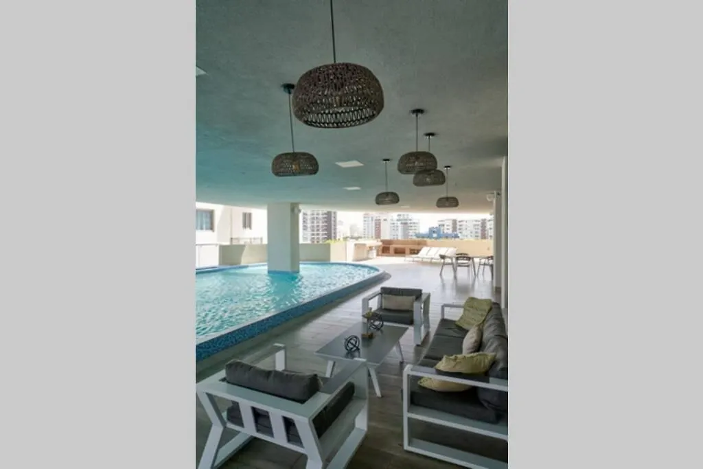 Escape Apartments, Balcony, Pool, Gym & Spa In La Julia Santo Domingo Apartment
